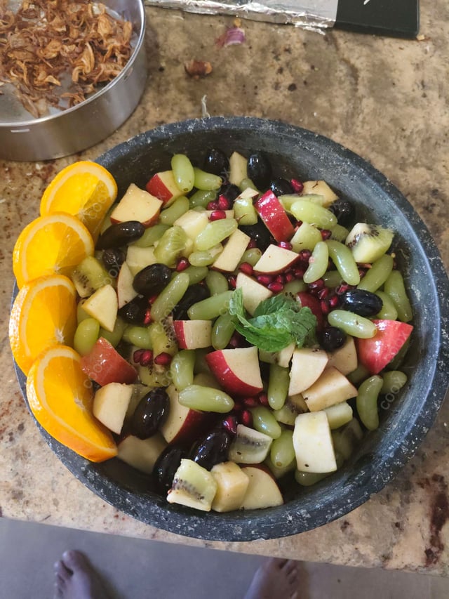 Delicious Fruit Chaat prepared by COOX