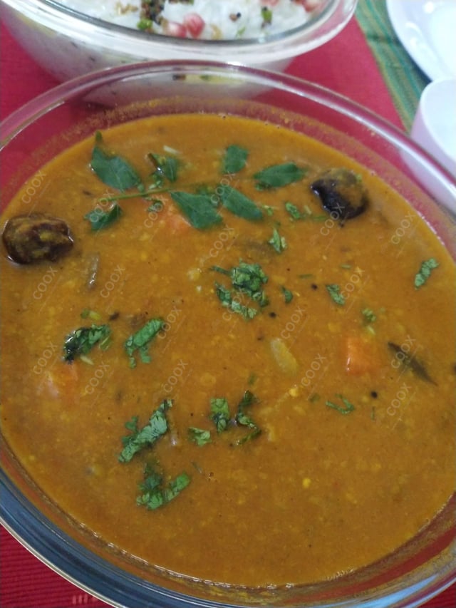 Delicious Sambhar prepared by COOX