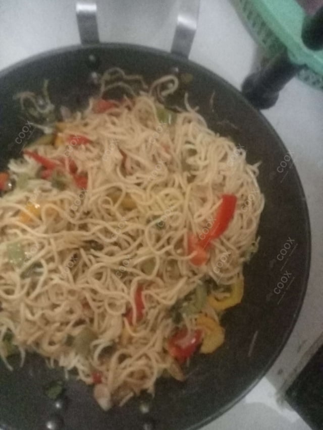 Delicious Chilli Garlic Noodles prepared by COOX