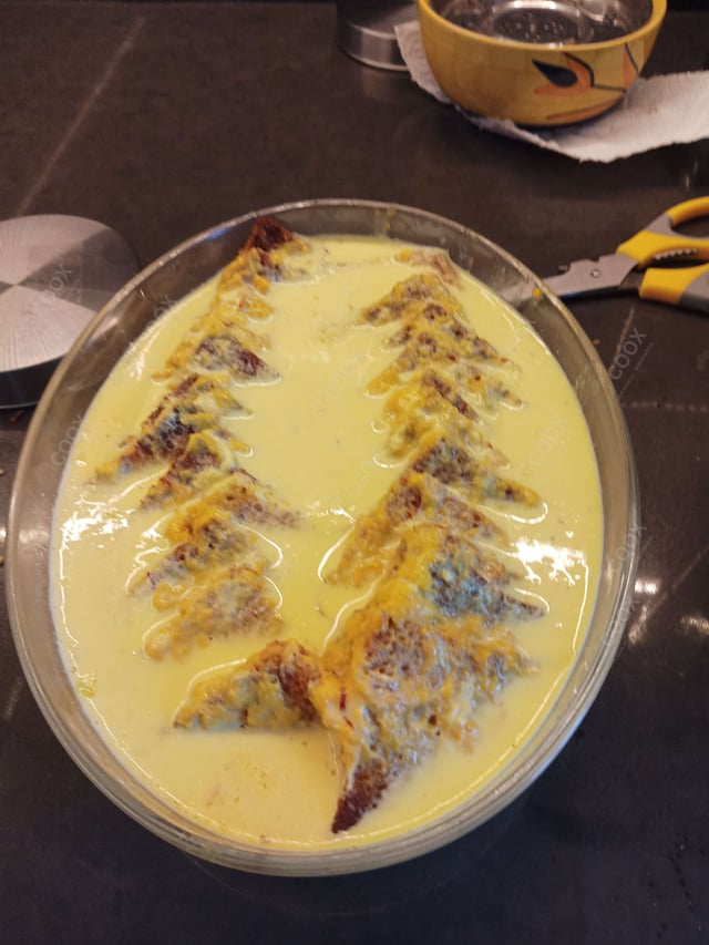 Delicious Shahi Tukda prepared by COOX