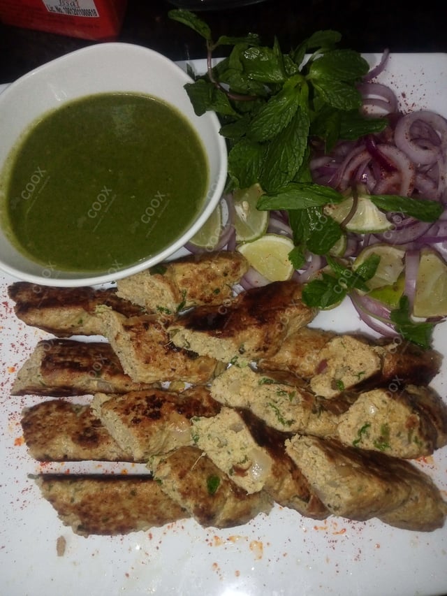 Delicious Chicken Seekh Kebab prepared by COOX