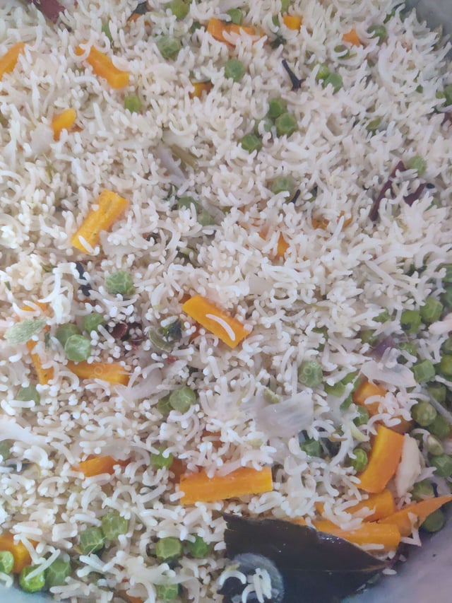 Delicious Veg Pulao prepared by COOX