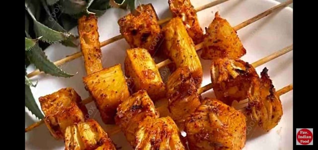 Delicious Tandoori Pineapple prepared by COOX