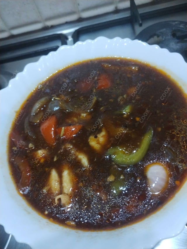 Delicious Chicken in Black Bean Sauce prepared by COOX