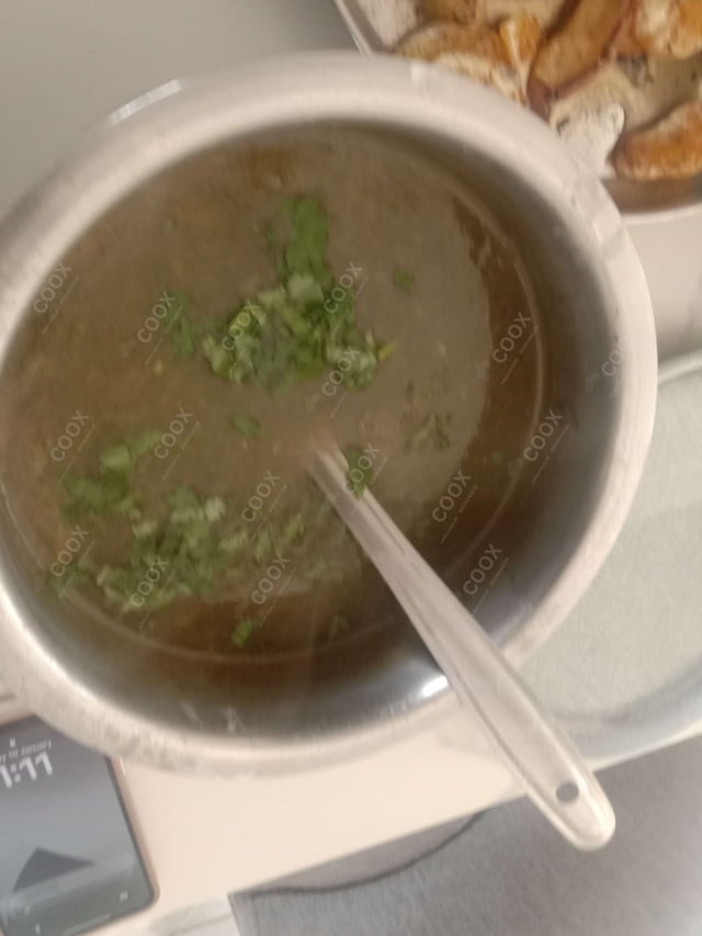 Delicious Lemon Coriander Soup prepared by COOX