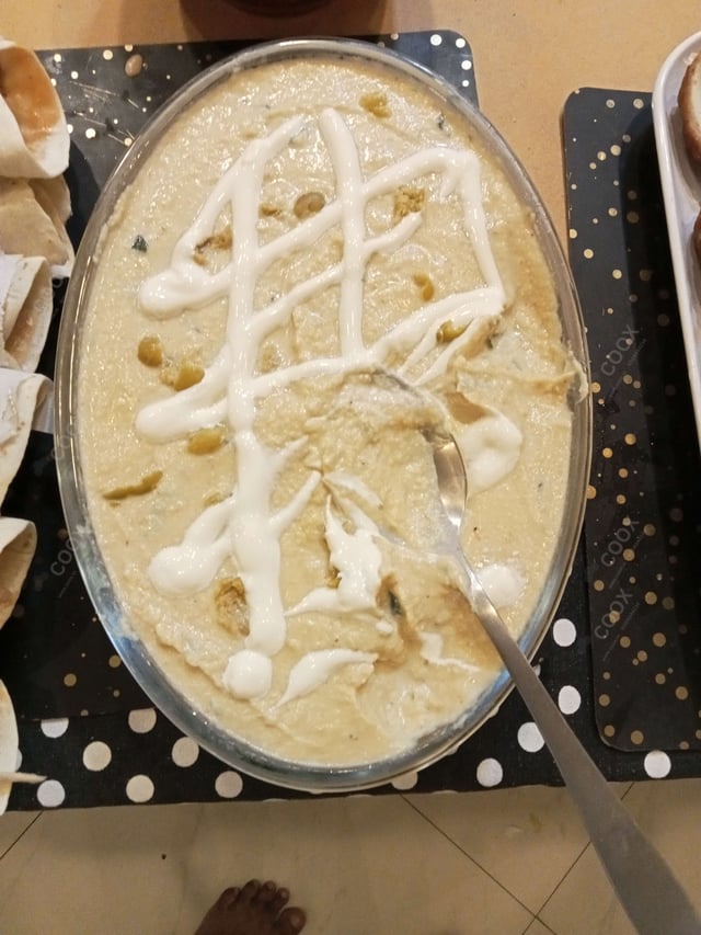 Delicious Hummus Dip prepared by COOX