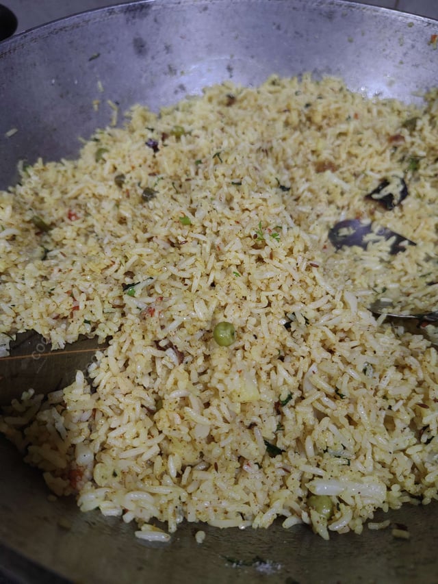 Delicious Veg Pulao prepared by COOX