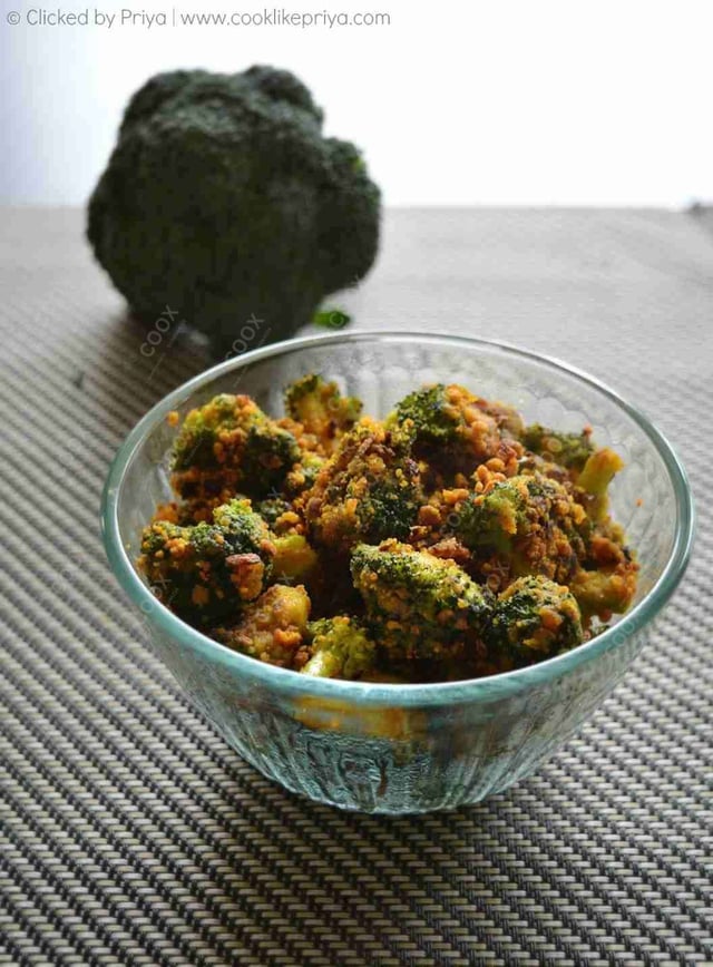 Delicious Masala Broccoli prepared by COOX