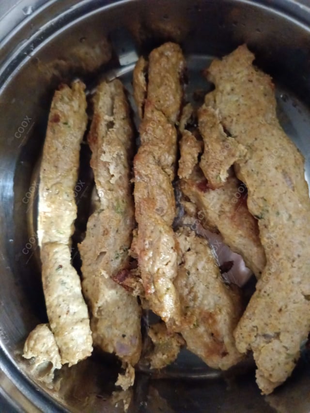 Delicious Chicken Seekh Kebab prepared by COOX