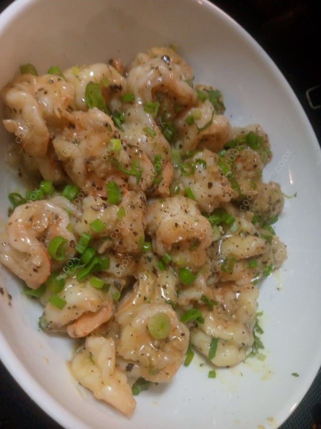 Delicious Butter Garlic Prawns prepared by COOX