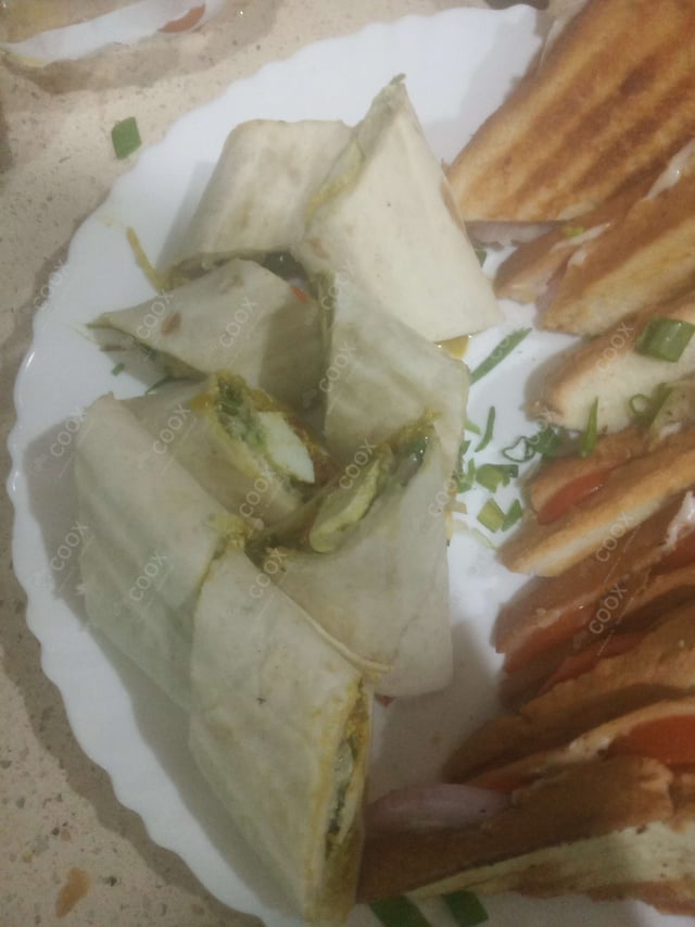 Delicious Veg Kathi Rolls prepared by COOX