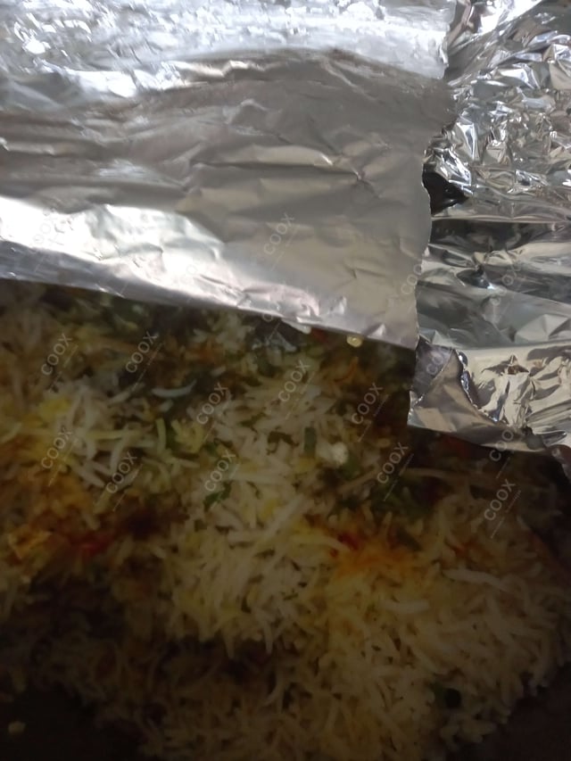 Delicious Veg Biryani prepared by COOX