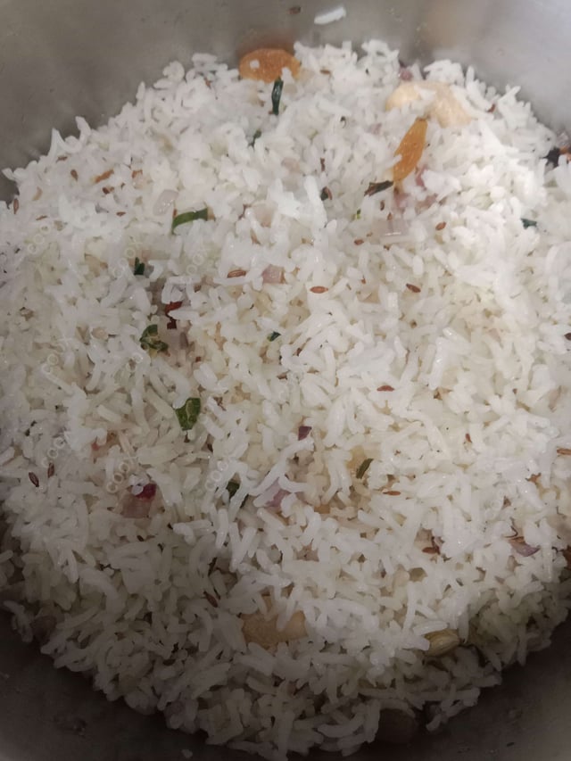 Delicious Jeera Rice prepared by COOX