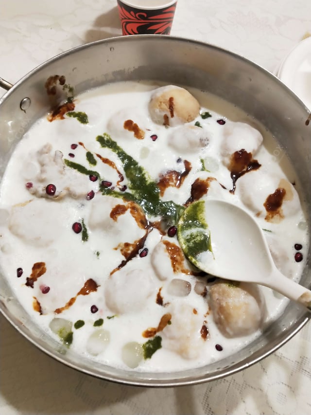 Delicious Dahi Bhalla prepared by COOX