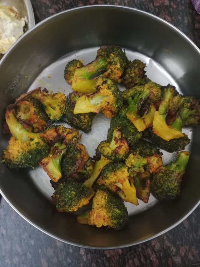 Delicious Tandoori Broccoli prepared by COOX