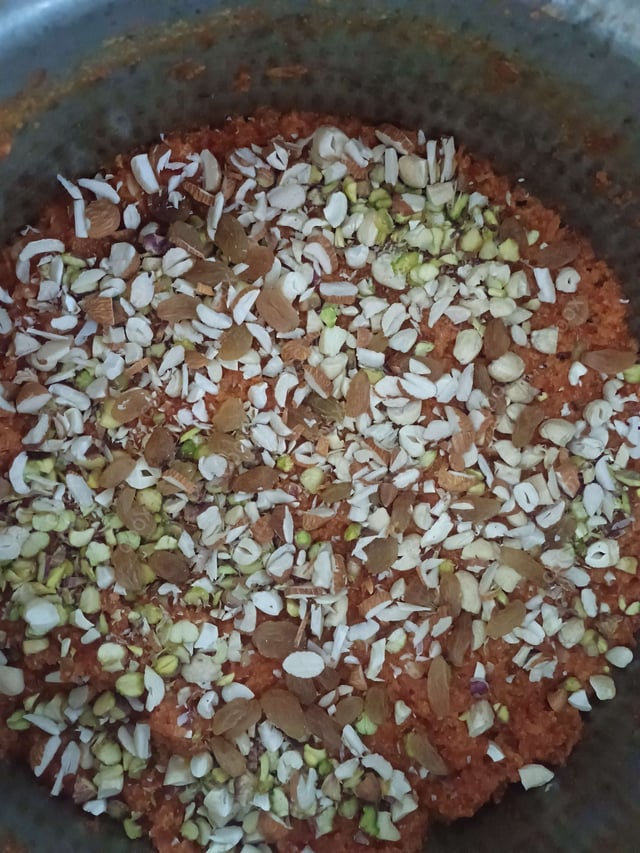 Delicious Gajar ka Halwa prepared by COOX