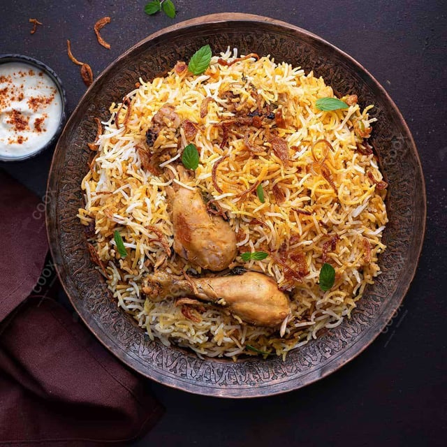 Delicious Chicken Biryani prepared by COOX