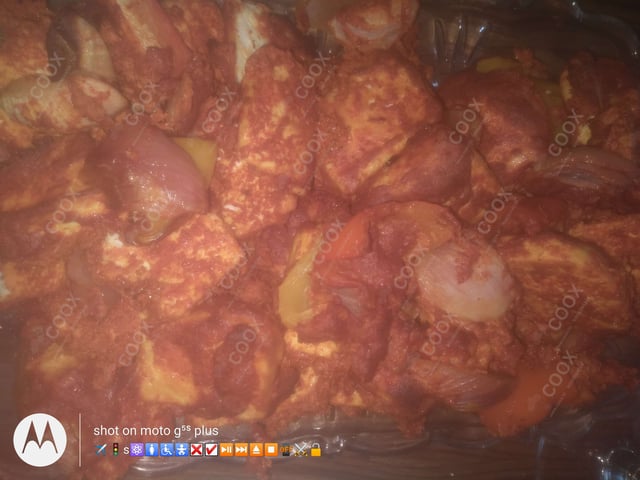 Delicious Paneer Tikka prepared by COOX