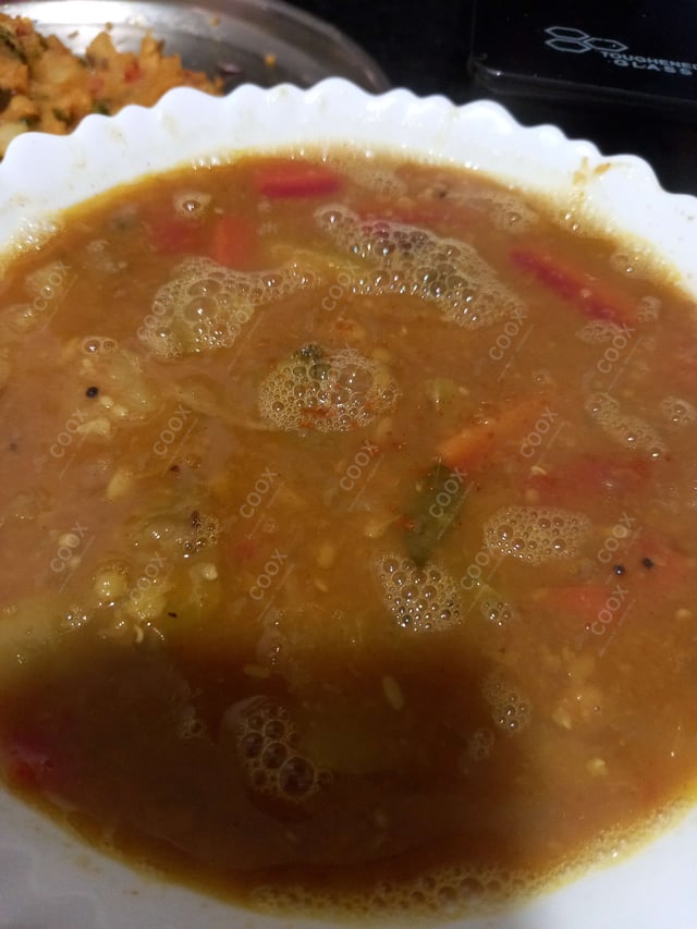 Delicious Sambhar prepared by COOX