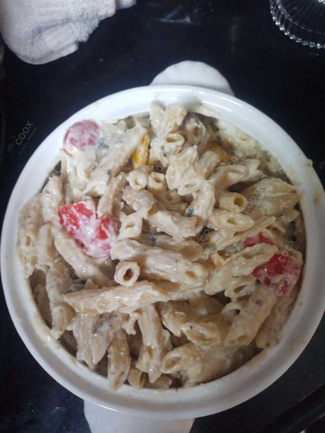 Delicious Pasta in White Sauce prepared by COOX