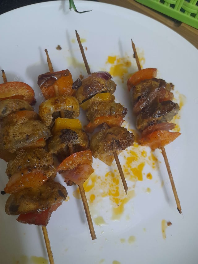 Delicious Mushroom Tikka prepared by COOX