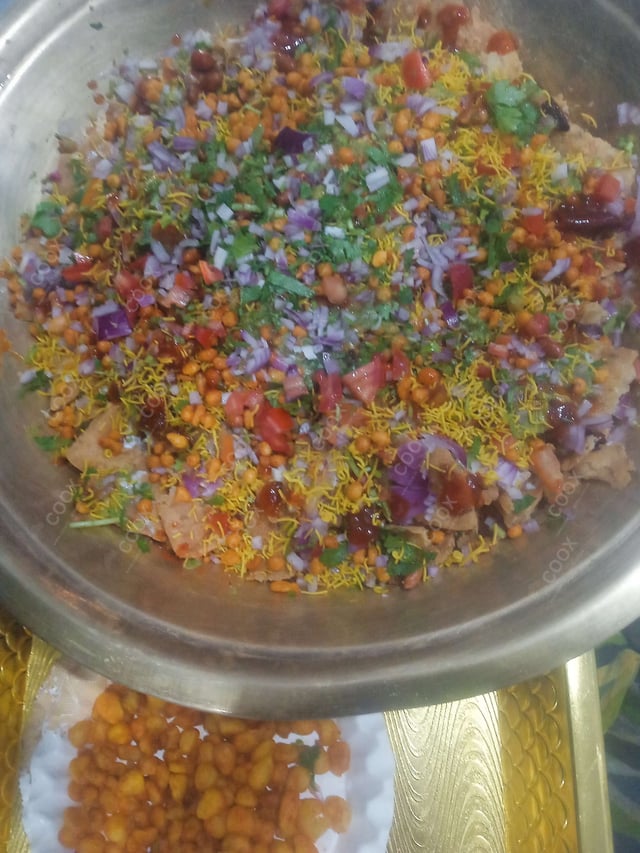 Delicious Papdi Chaat prepared by COOX