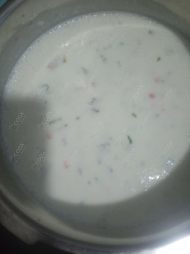 Delicious Plain Raita prepared by COOX