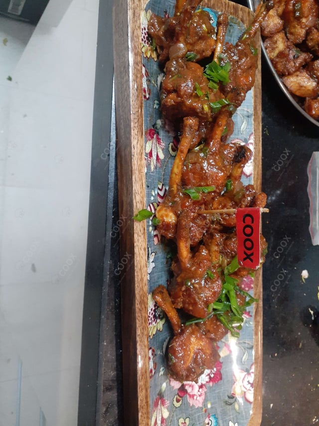 Delicious Chicken Lollipop prepared by COOX