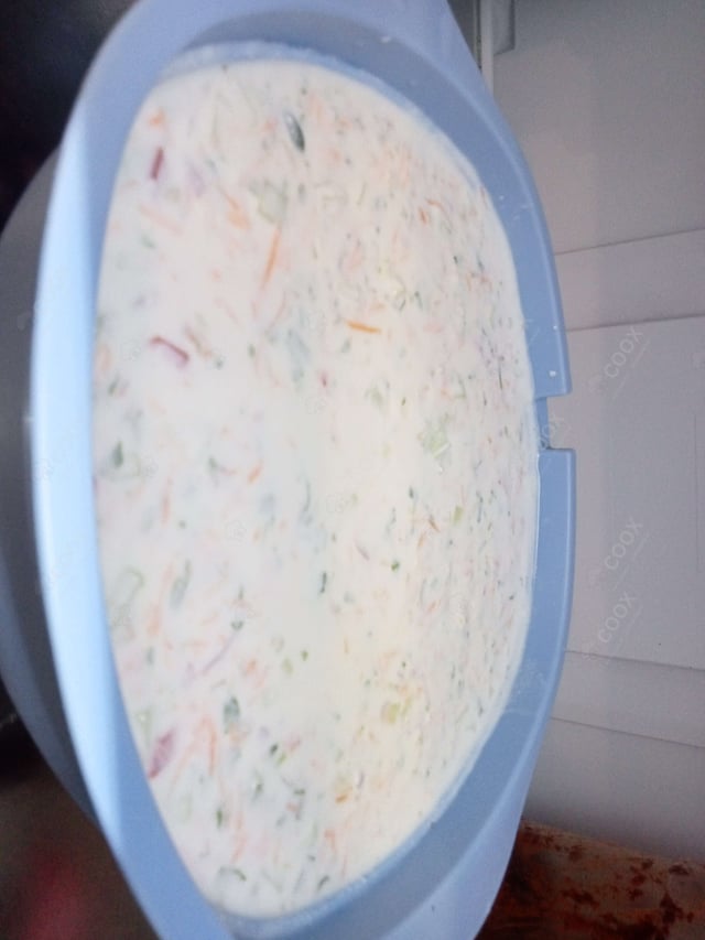 Delicious Plain Raita prepared by COOX