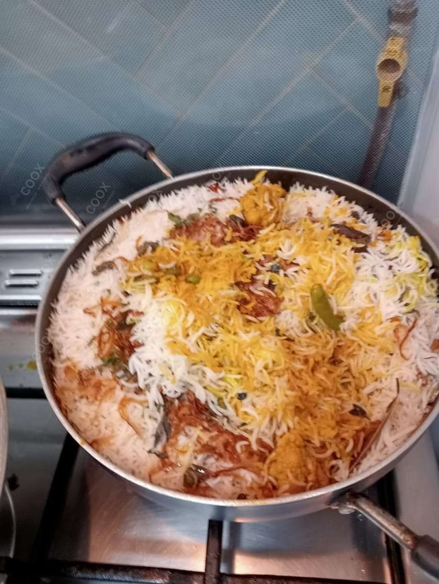 Delicious Veg Biryani prepared by COOX