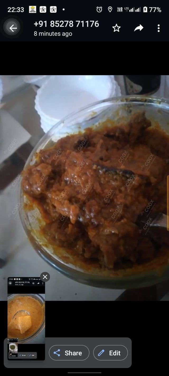 Delicious Mutton Korma prepared by COOX