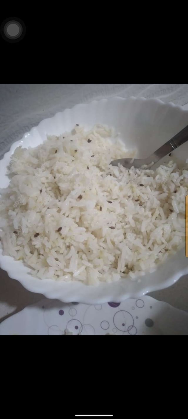 Delicious Jeera Rice prepared by COOX