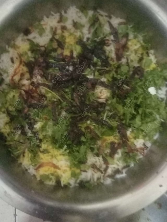 Delicious Veg Biryani prepared by COOX