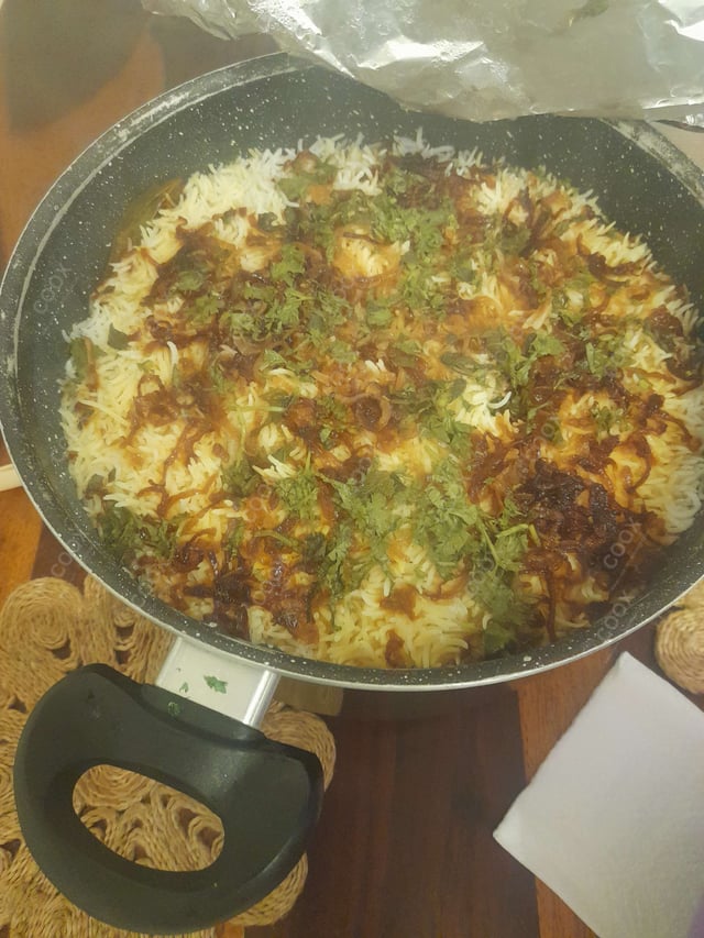 Delicious Mutton Biryani prepared by COOX