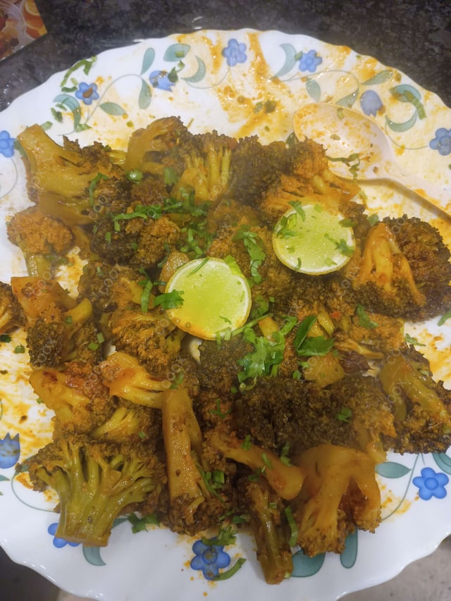 Delicious Masala Broccoli prepared by COOX