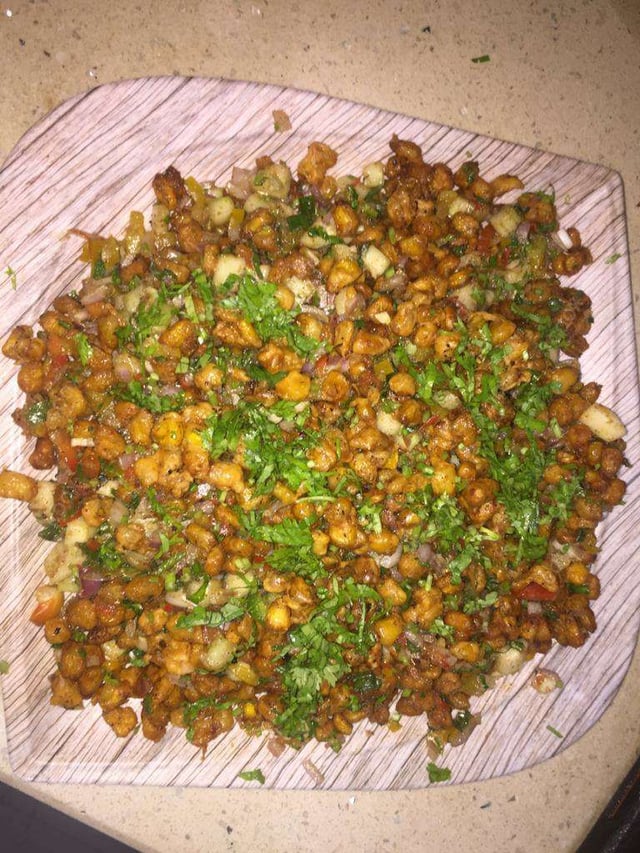 Delicious Corn Chaat prepared by COOX