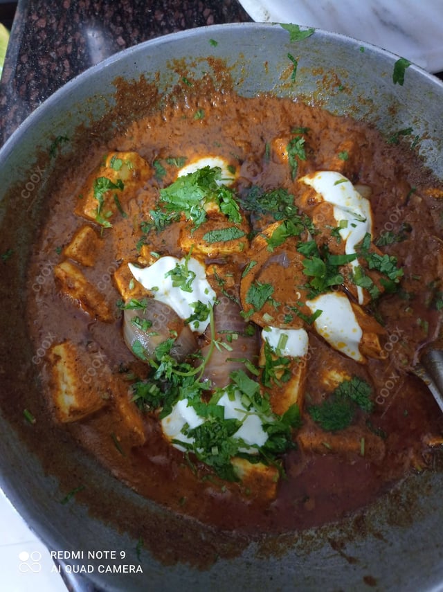 Delicious Kadhai Paneer prepared by COOX