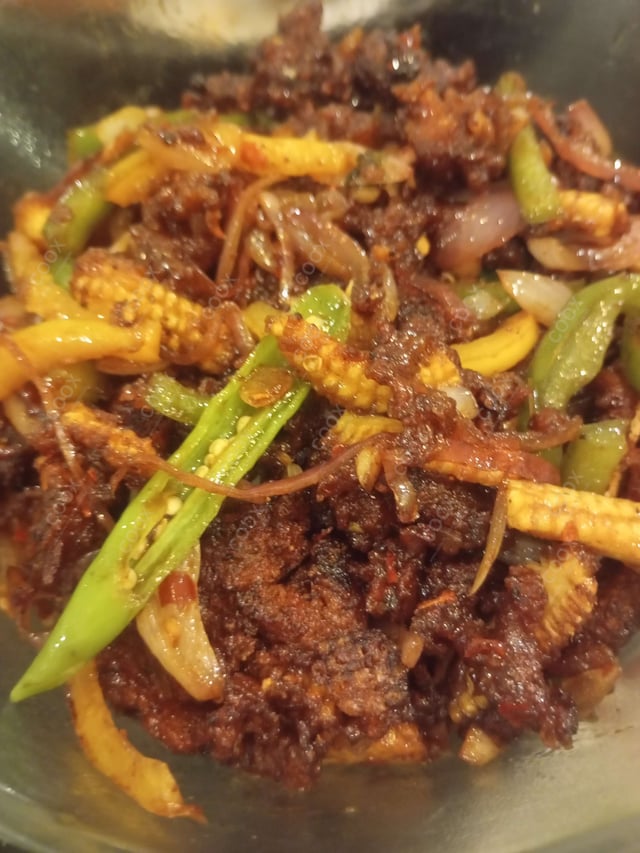 Delicious Crispy Chilli Baby Corn prepared by COOX