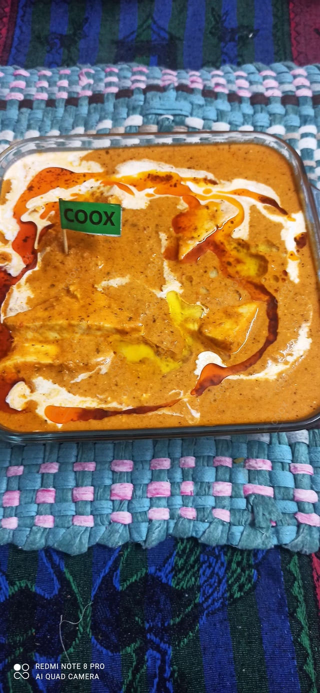 Delicious Shahi Paneer prepared by COOX