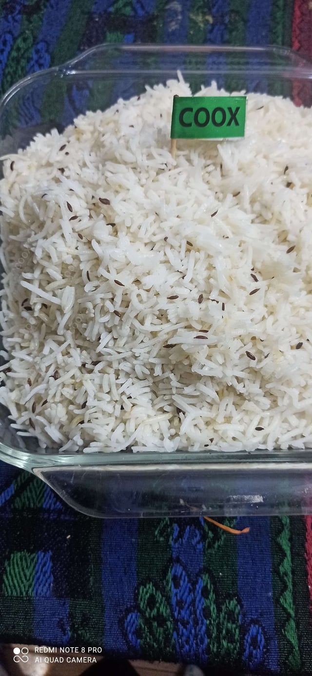 Delicious Jeera Rice prepared by COOX