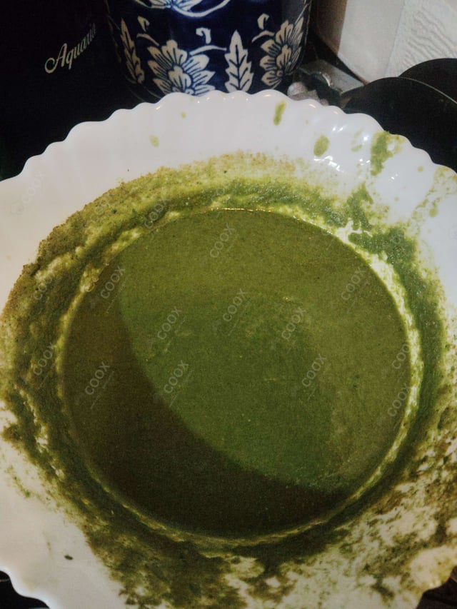 Delicious Green Chutney prepared by COOX