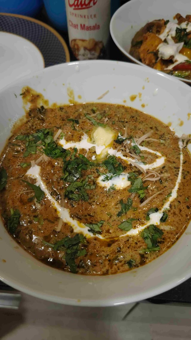 Delicious Methi Matar Malai prepared by COOX