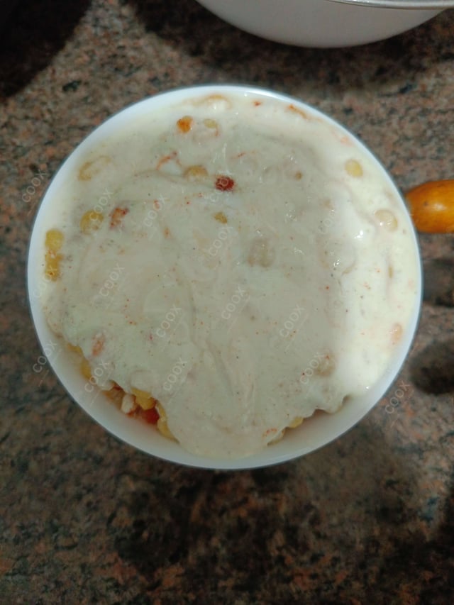 Delicious Boondi Raita prepared by COOX