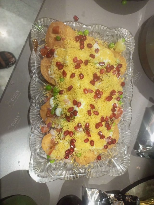 Delicious Papdi Chaat prepared by COOX