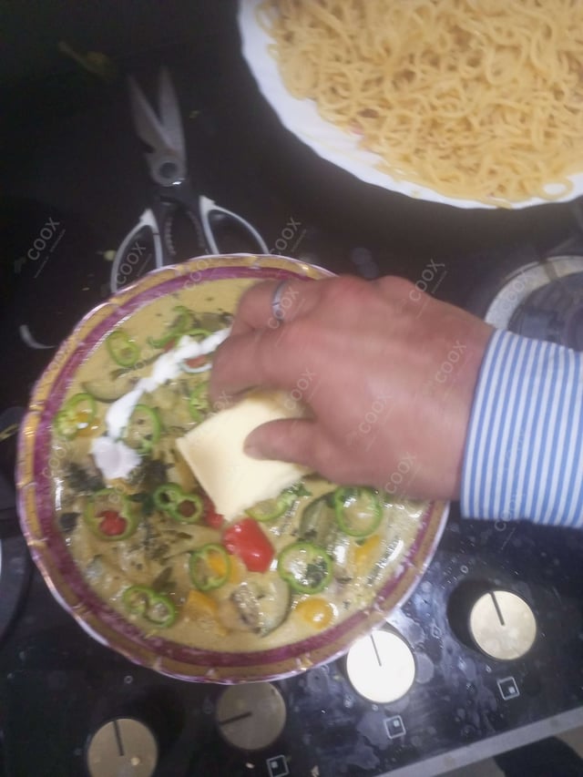 Delicious Green Thai Curry prepared by COOX