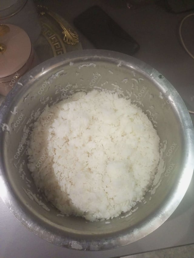 Delicious Steamed Rice prepared by COOX