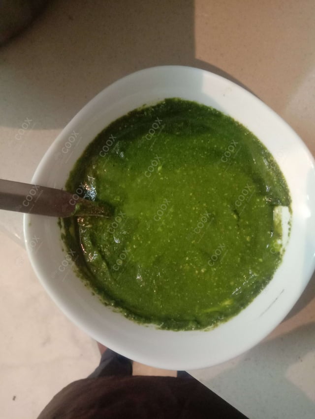 Delicious Green Chutney prepared by COOX