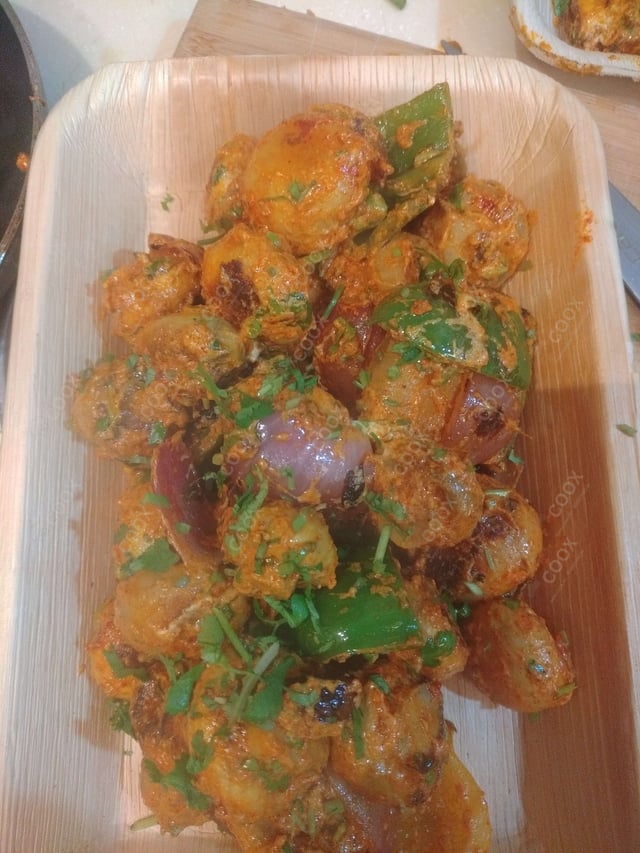 Delicious Mushroom Tikka prepared by COOX