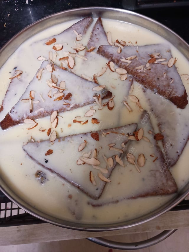 Delicious Shahi Tukda prepared by COOX