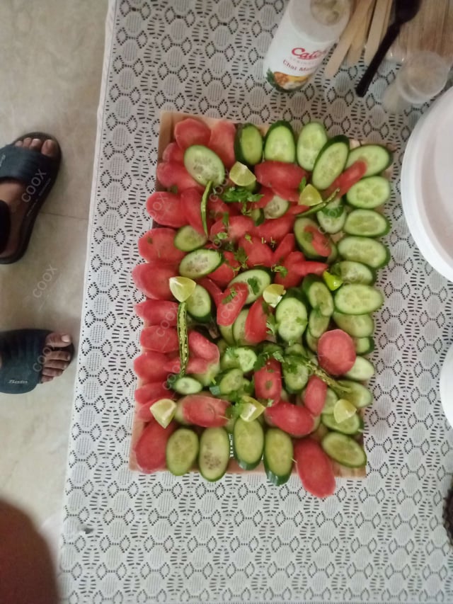 Delicious Salad, Papad prepared by COOX